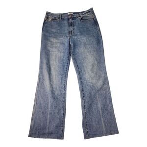 Pistola Cassie Super High Rise Straight Leg In April Showers Sz 31 Cotton blend